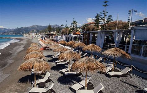 Le spiagge di Bordighera